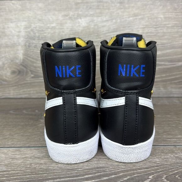 Nike Blazer Mid ‘77 SE “Sisterhood” Women’s Sz 8 Black Metallic Gold Sneakers - Picture 4 of 11